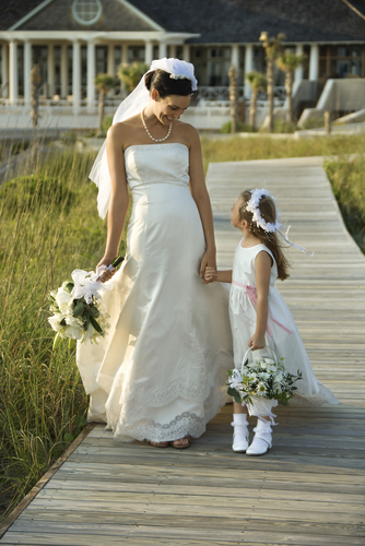 Choose a wedding dress according to the location of the wedding ceremony