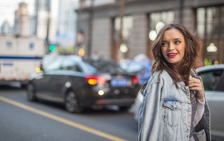 Charming young woman