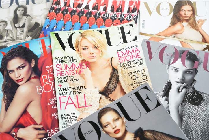 Vogue magazines