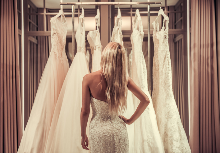 wedding dress bustle