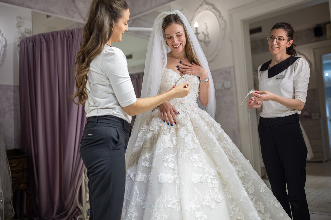 When to Get Wedding Dress Alterations - Love Your Tailor