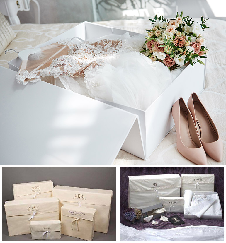 wedding dress preservation kits