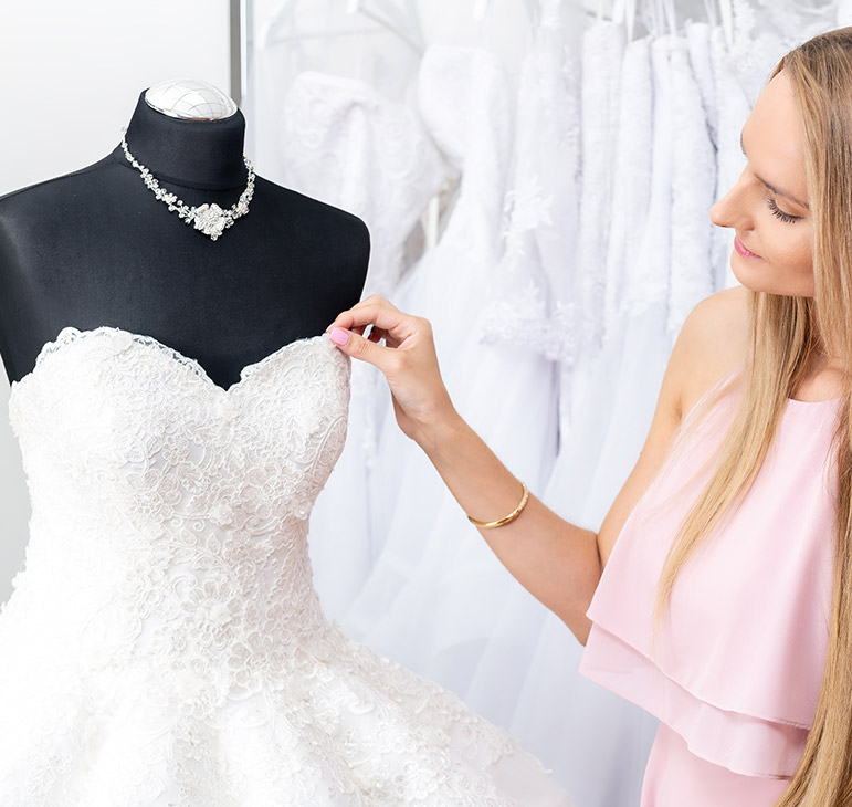 professional wedding dress cleaning near me