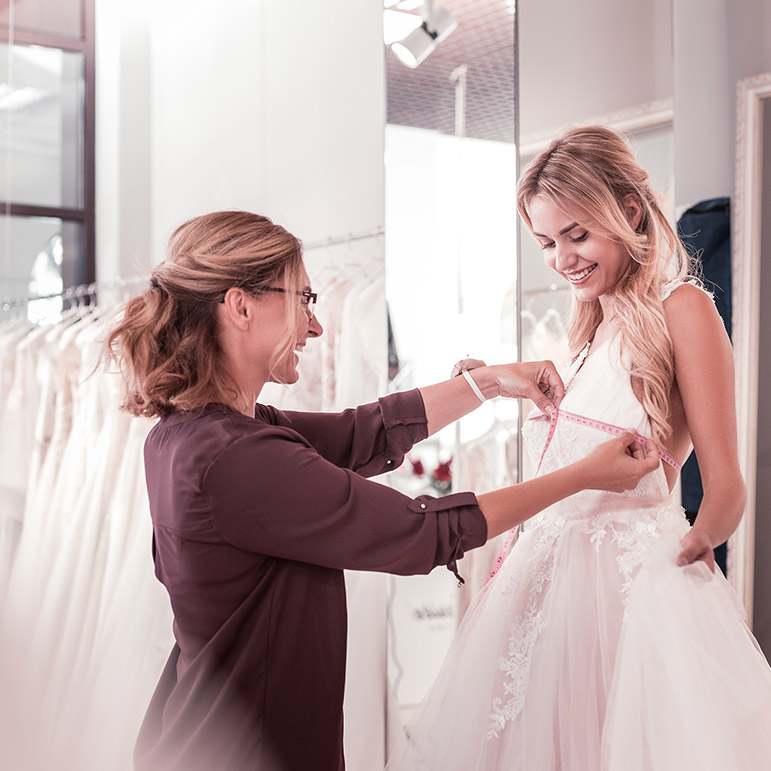 wedding dress alterations Etobicoke