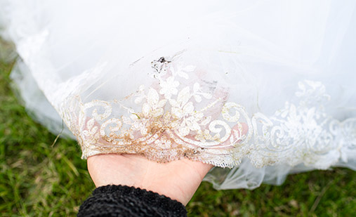 Effectively Eliminate Stains Wedding Dress Cleaning Ottawa