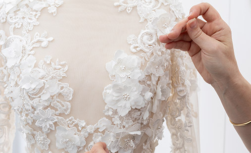 Embellishment Changes Wedding Dress Alterations Etobicoke