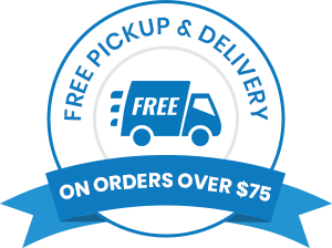 Free Pickup & Delivery on Orders Over $75