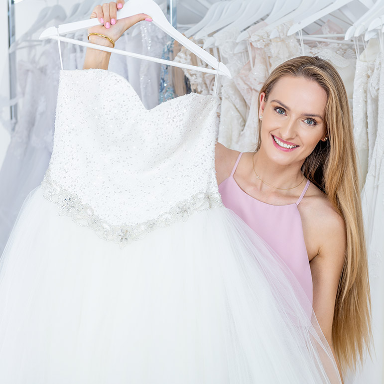 Bridal gown dry cleaning