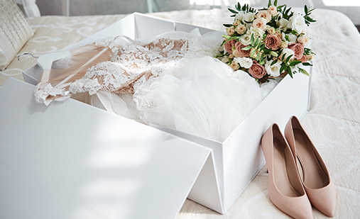 bridal dress preservation box in Vaughan
