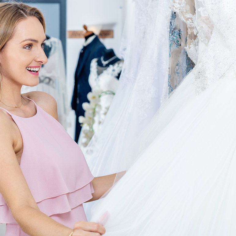 Wedding dress cleaning