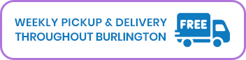 Weekly Pickup & Delivery Throughout Burlington
