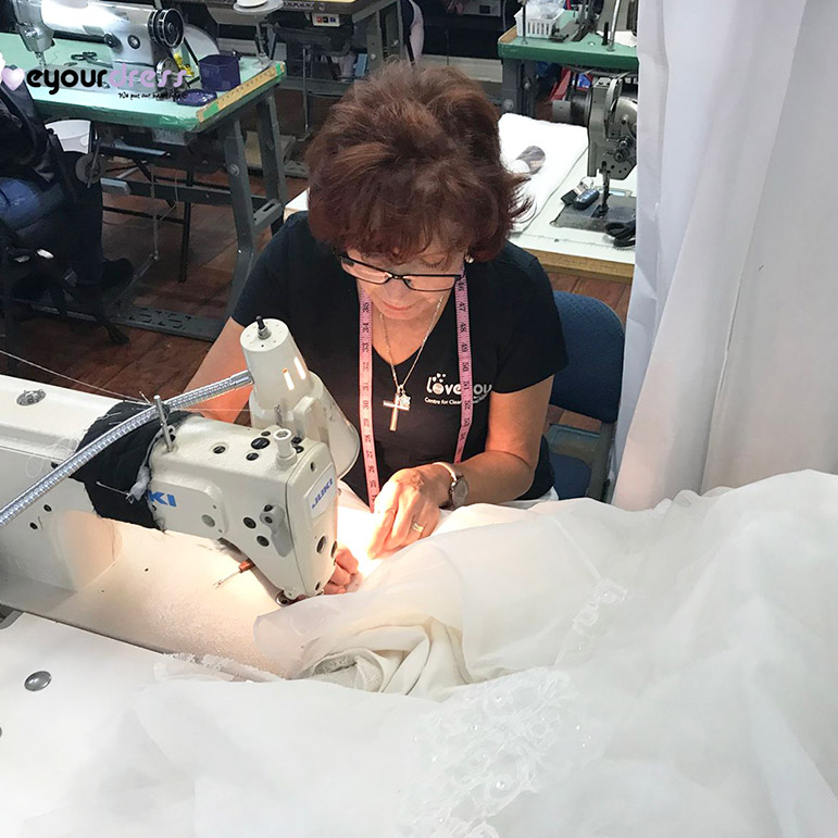 bridal dress alterations