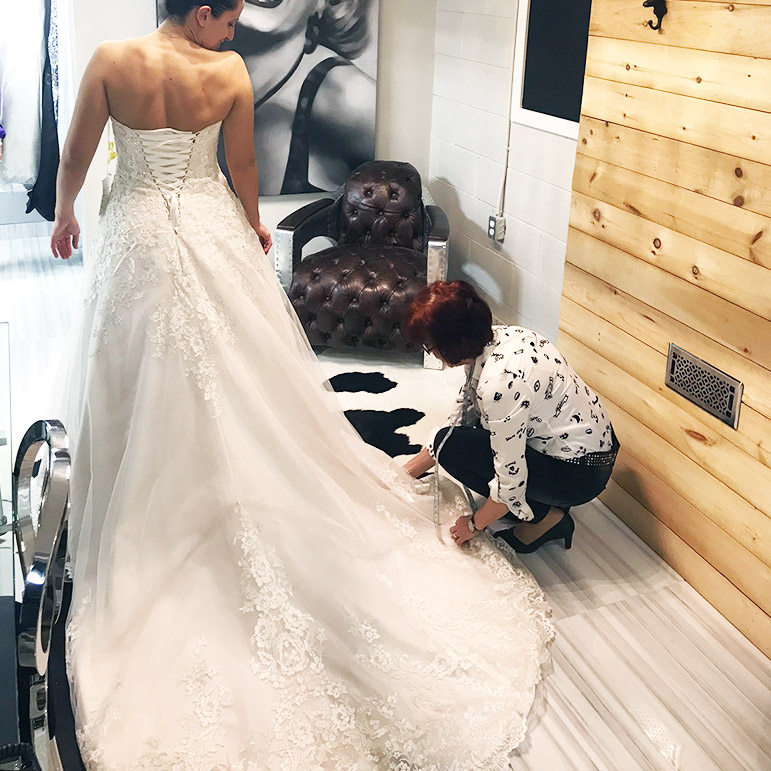 Wedding Dress Cleaning in Burlington