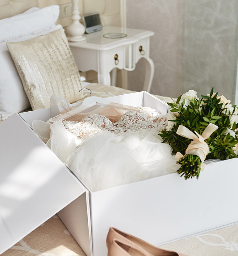 wedding gown cleaning and preservation in Toronto
