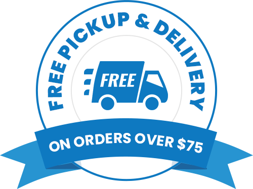 Free Pickup & Delivery on Orders Over $75