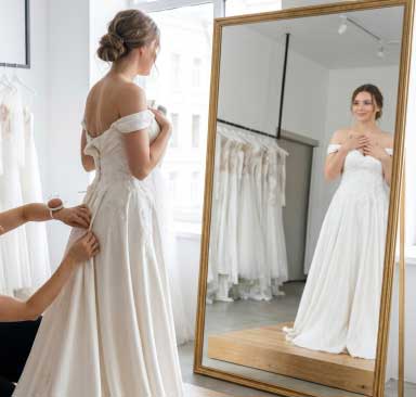 Online or off the rack dresses