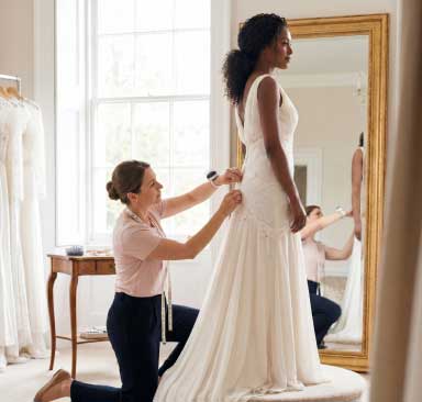 Weight changes before the wedding