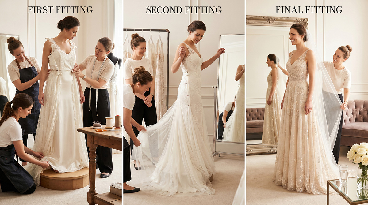 Wedding Dress Fitting Schedule