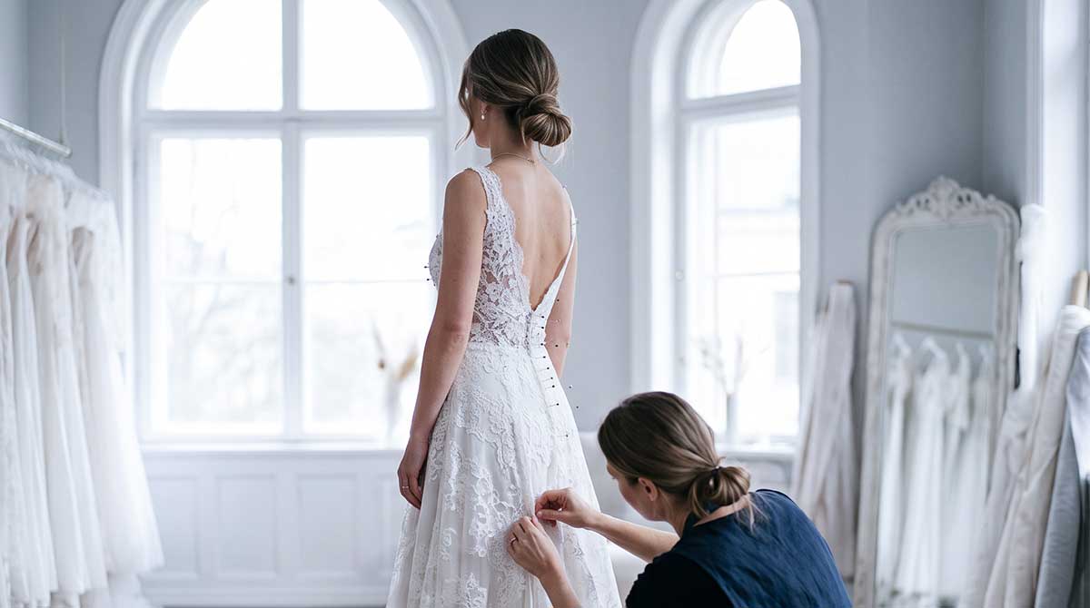 How Many Fittings For Wedding Dress Alterations