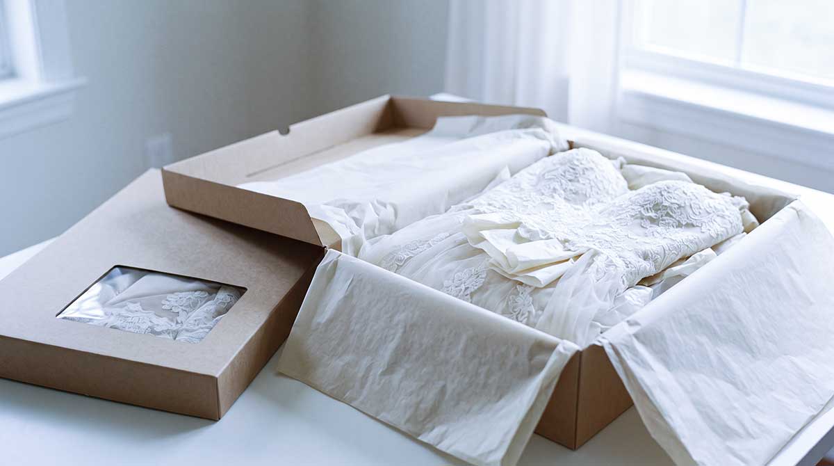How To Store The Dress After Cleaning