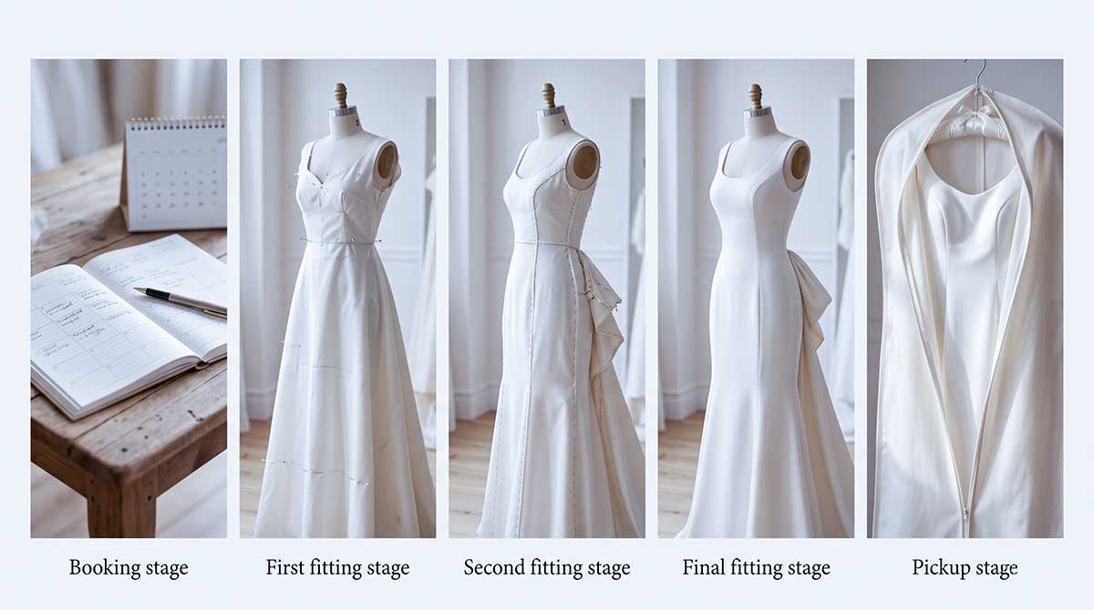 Wedding Dress Alteration Timeline
