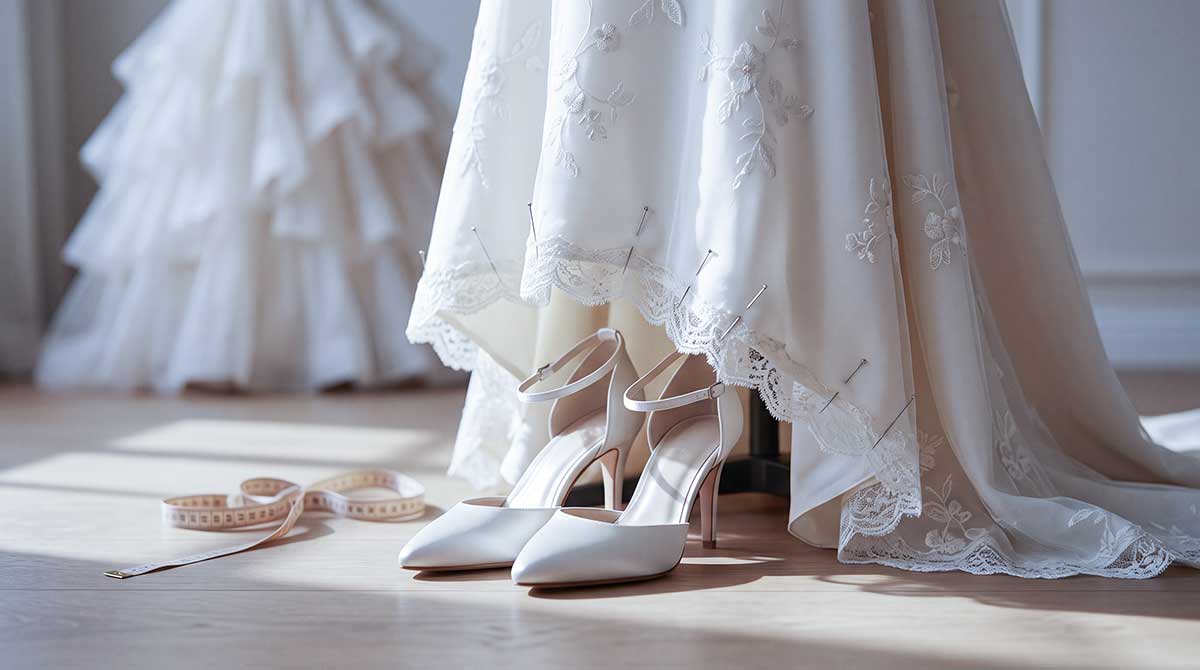 Wedding Dress Hemming Time